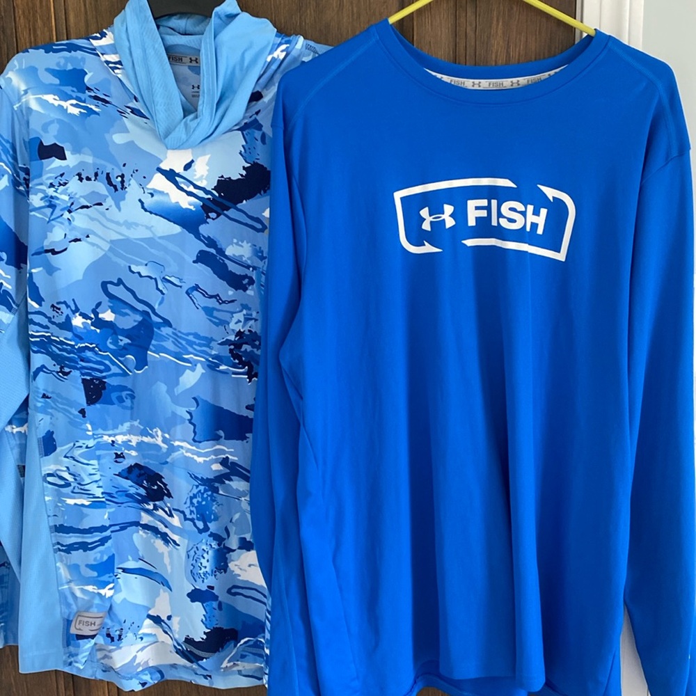 Under Armour xl fish long sleeve men’s shirts buy I get 1 free